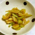 アバッチオ's cooksnap of when they made セロリのわさび漬け.