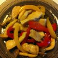 orikota's cooksnap of when they made ムネ肉のチンジャオロース.
