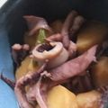 きらり流れ星's cooksnap of when they made イカとジャガイモの味噌バター煮.