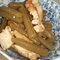 きらり流れ星's cooksnap of when they made ふきと厚揚げの煮物.