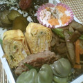 チーム預金's cooksnap of when they made 紅しょうがとねぎのたまご焼き.