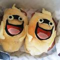 Yamasora's cooksnap of when they made 白パンで妖怪ウォッチウィスパー♪キャラ弁.