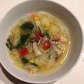 なつき☆ミ's cooksnap of when they made あるもので☆たっぷり野菜のコンソメスープ.