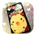 134uta's cooksnap of when they made キャラ弁☆キイロイトリのオムライス弁.