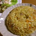 marilin36's cooksnap of when they made 炊飯器で♡甘口カレーピラフ♡.
