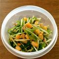 vkinokov's cooksnap of when they made ３分かからずできる簡単水菜サラダ.