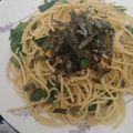 ひろ2010's cooksnap of when they made ♡梅干しと大葉のバター醤油パスタ♡.