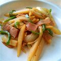 ろでむん's cooksnap of when they made じゃがいもとピーマンの炒め物.