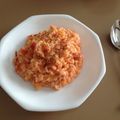 みにまも's cooksnap of when they made 簡単！絶品！！トマトクリームリゾット.