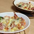 陸倫葵's cooksnap of when they made 簡単☆ごろごろチーズ焼き♪♪.