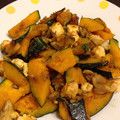 冷やしトマト's cooksnap of when they made 超簡単！かぼちゃと鶏のバター醤油炒め。.