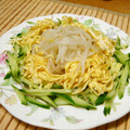 もこりこ's cooksnap of when they made もやしの冷やし中華風.