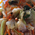 桃ケンケン's cooksnap of when they made 給食の味♪野菜の中華和え.