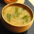 ＷａＴヒロコロ's cooksnap of when they made お味噌汁★もやしとニラのお味噌汁.