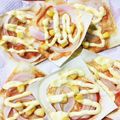 唯やん's cooksnap of when they made 簡単♡ワンタンの皮でミニピザ♡.