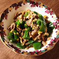 エル♀'s cooksnap of when they made 豚肉とピーマンの中華風卵炒め.