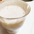 それいゆ★'s cooksnap of when they made 飲みやすい豆乳・苺・バナナのスムージー♪.