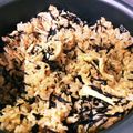 YHT's cooksnap of when they made めんつゆで！味付け簡単ひじきご飯！！.