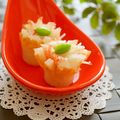 モコリンママ's cooksnap of when they made カニマカとちくわで簡単お花♪弁当すき間に.