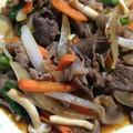 マイマイマミ's cooksnap of when they made 余熱で鮮やか♡余った焼肉で野菜炒め！.