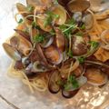 horseland's cooksnap of when they made イチオシ☆あさりのバター蒸し　パスタがけ.