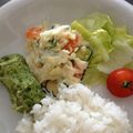 ちきakki's cooksnap of when they made 新玉ねぎのポテトサラダ！ヨーグルトで.