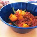 ひろと＾＿＾ママ's cooksnap of when they made スピード一品☆ポテトとひき肉のカレー味.