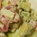 tomato74's cooksnap of when they made 簡単！アボカド＆トマト★ゴマドレサラダ♪.