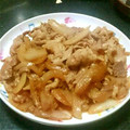 たんたん　's cooksnap of when they made 豚細切れ肉で簡単生姜焼き(人•ᴗ•♡).