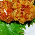 豆助ママ's cooksnap of when they made 我が家の肉団子。つくね風。.