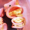 rioka515's cooksnap of when they made お弁当に!くるくる*油揚げハム.