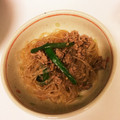 Naffy♡'s cooksnap of when they made ひき肉と春雨のチャプチェ風炒め.