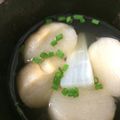 ●これなんだ●'s cooksnap of when they made 干ししいたけの戻し汁のお吸い物.
