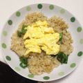 つくばこ's cooksnap of when they made シンプル♪ガーリックライス♪卵のせ♪.