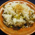 主婦おくさん's cooksnap of when they made 大根葉入り☆うめジャコご飯.