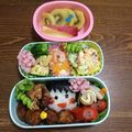 mari4934's cooksnap of when they made ちびまる子ちゃん＊まるちゃん弁当.
