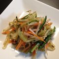 ソンズマン's cooksnap of when they made もやしのおつまみサラダ.