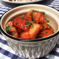李畄♪'s cooksnap of when they made トマトと青しそのマリネ.
