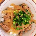 butter314's cooksnap of when they made ちょっと高級☆牛丼.