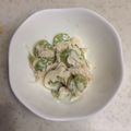 ngta05's cooksnap of when they made そら豆と新玉ねぎのサラダ♪.