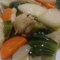 はーとぴーちゃん's cooksnap of when they made 鶏八宝菜.