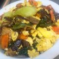 komomoten's cooksnap of when they made 豚肉ときくらげの卵炒め☆木須肉.