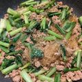 ☆megumi.s.358☆'s cooksnap of when they made 豚のひき肉と小松菜の春雨炒め.