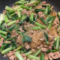 ☆megumi.s.358☆'s cooksnap of when they made 豚のひき肉と小松菜の春雨炒め.
