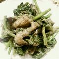 さぶねぇやん's cooksnap of when they made セリと茄子の胡麻生姜.