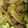 kinoko86's cooksnap of when they made 一人暮らしの簡単料理 牛丼.