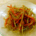 hoib's cooksnap of when they made おばあちゃんのきんぴらごぼう.