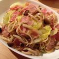 Tomomims's cooksnap of when they made 春キャベツとキノコのパスタ.