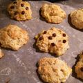 紫紅橙's cooksnap of when they made 材料3つ！簡単おからバナナスコーン.