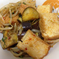 premegu's cooksnap of when they made 厚揚げと茄子とキムチのごま炒め.